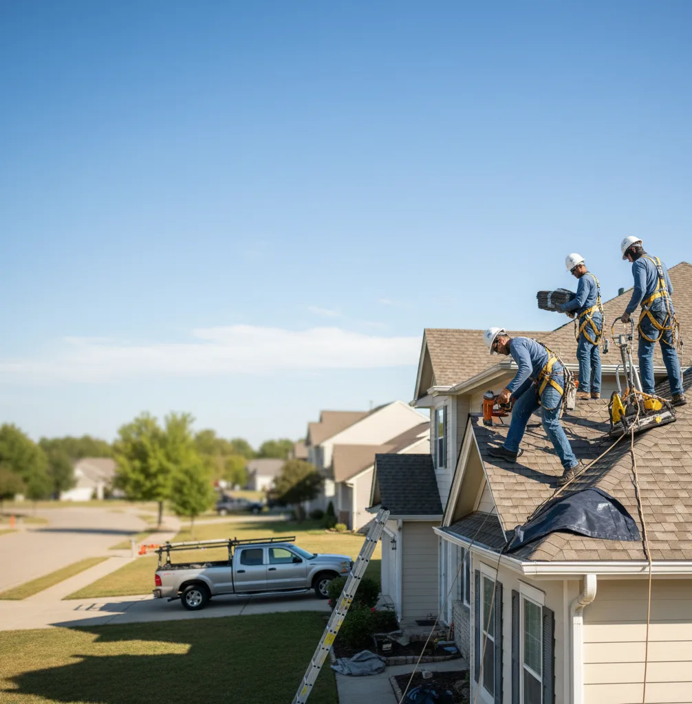 Roof Repair in La Vergne
